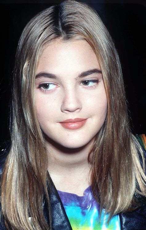 drew barrymore young photos